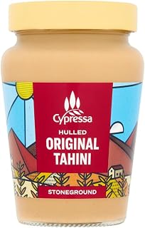 Tahini - Toasted Sesame Paste, 19 Servings | Pure roasted sesame paste, vegetarian, ideal for hummus, halva and toasts.