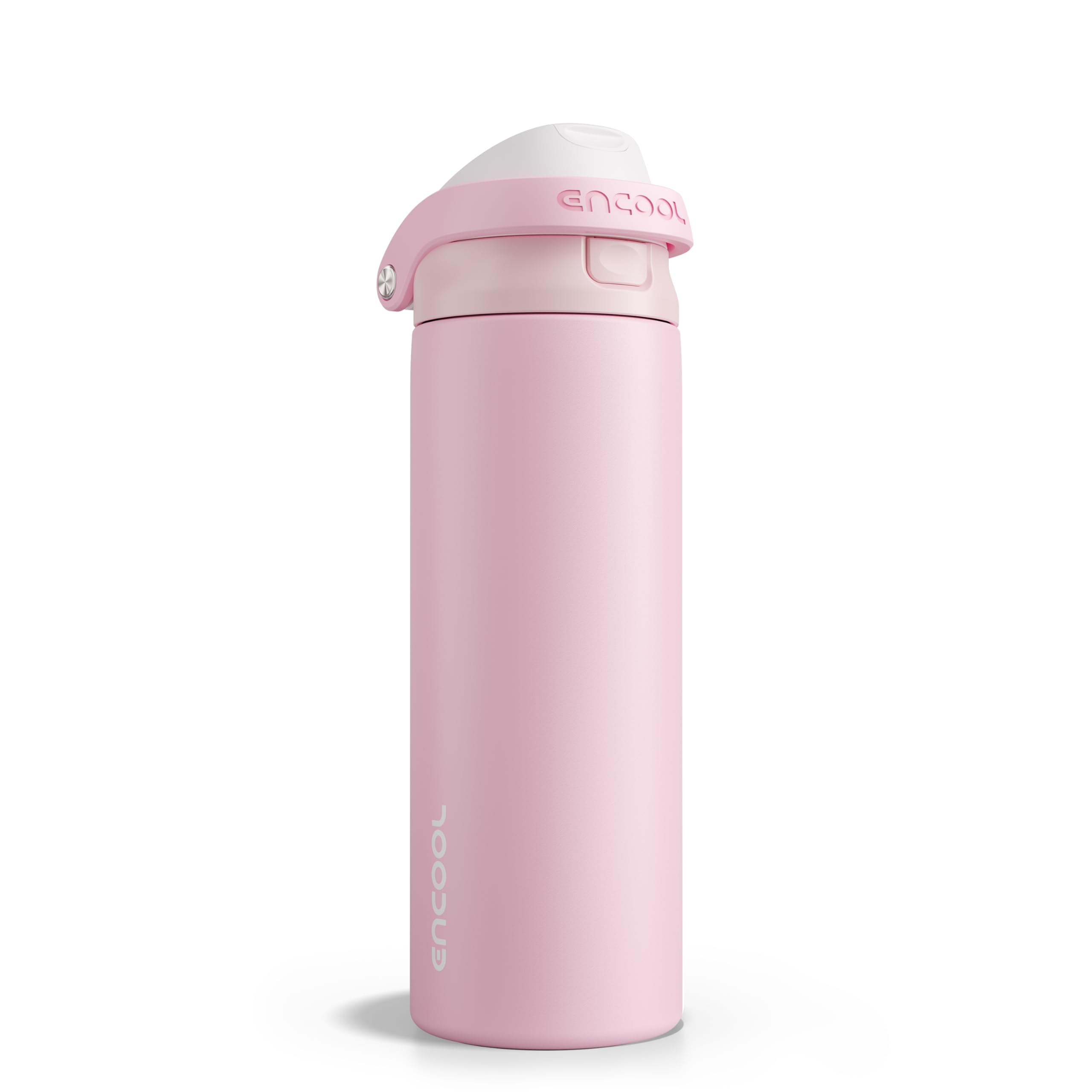 ENCOOL Leakproof Insulated Water Bottle with Straw Dual-Sip Water Bottle Bag-Saf