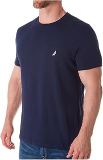 Nautica Men's Short Sleeve Solid Crew Neck T-Shirt T-Shirt