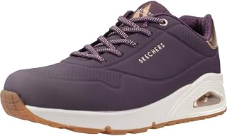 Skechers Womens UNO - Shimmer Away Wedge Slip-on Fashion Sneakers