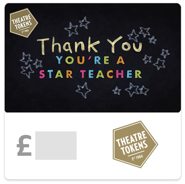 Theatre Tokens eGift Card | For redemption in UK - Delivered by Email