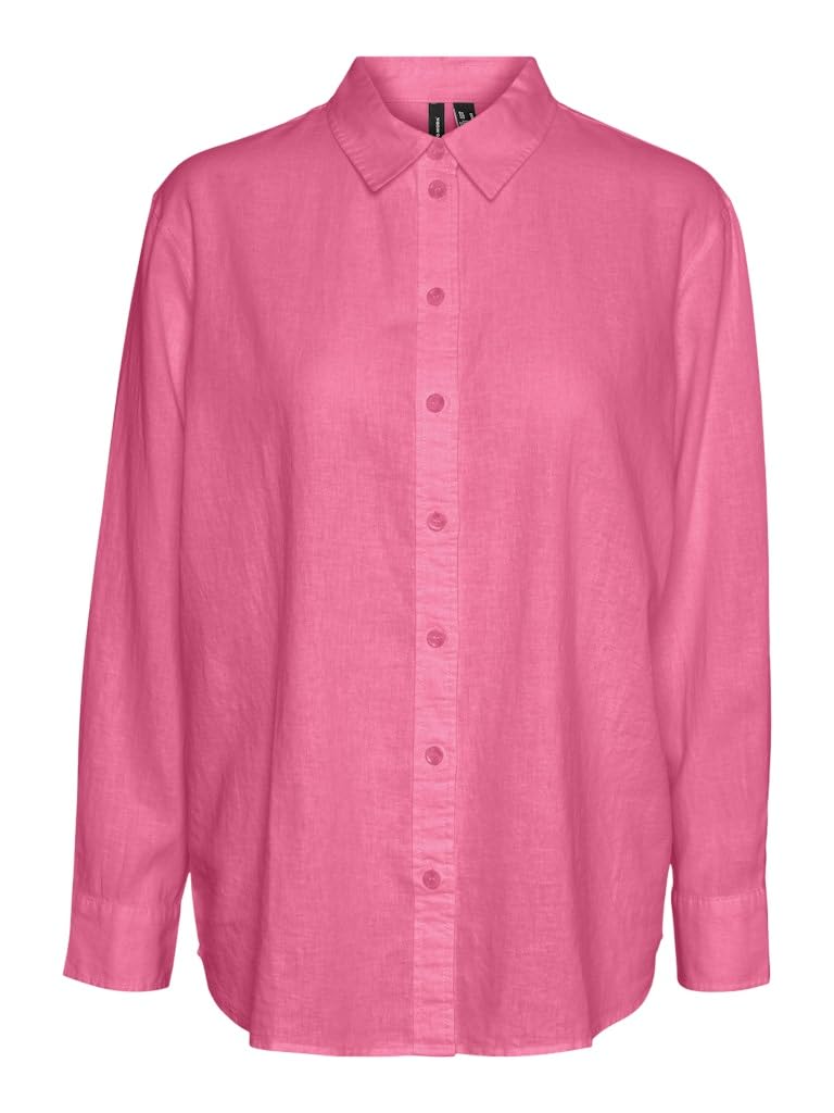 VERO MODA Vmlinn LS Shirt Wvn Noos Long Sleeve T-Shirt for Women