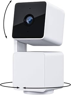 WYZE Cam Pan v3, Indoor/Outdoor IP65-Rated 1080p Pan/Tilt/Zoom Wi-Fi Smart Home Security Camera with Color Night Vision, 2-Way Audio, Compatible with Alexa & Google Assistant (Renewed)