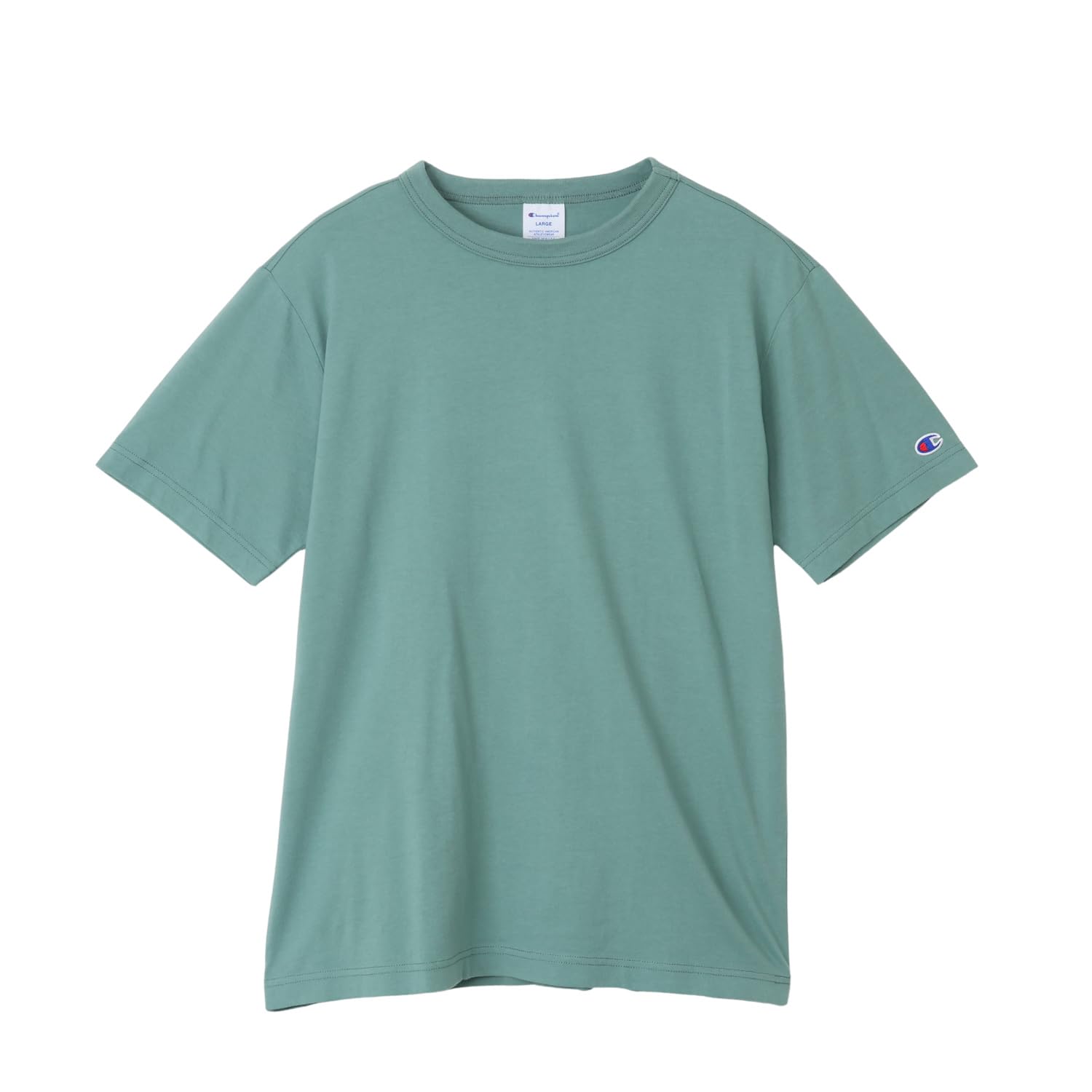 Champion C8-Z312Z Men's T-Shirt, Short Sleeve, Round Neck, 100% Cotton