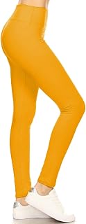 Leggings Depot Premium Quality Cotton Blend Stretch Jeggings with 2 Pockets