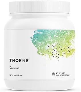 THORNE Creatine - Micronized Creatine Monohydrate Powder - Support for Muscles & Cognitive Function* - for Women & Men - Unflavored - 5 g per Serving - 90 Servings