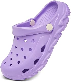 Cubufly Zoccoli da Giardino per Bambini, Scarpe acquatiche, Sandali per Bambini per Interni ed Esterni (Bambini Piccoli/Grandi Bambini)