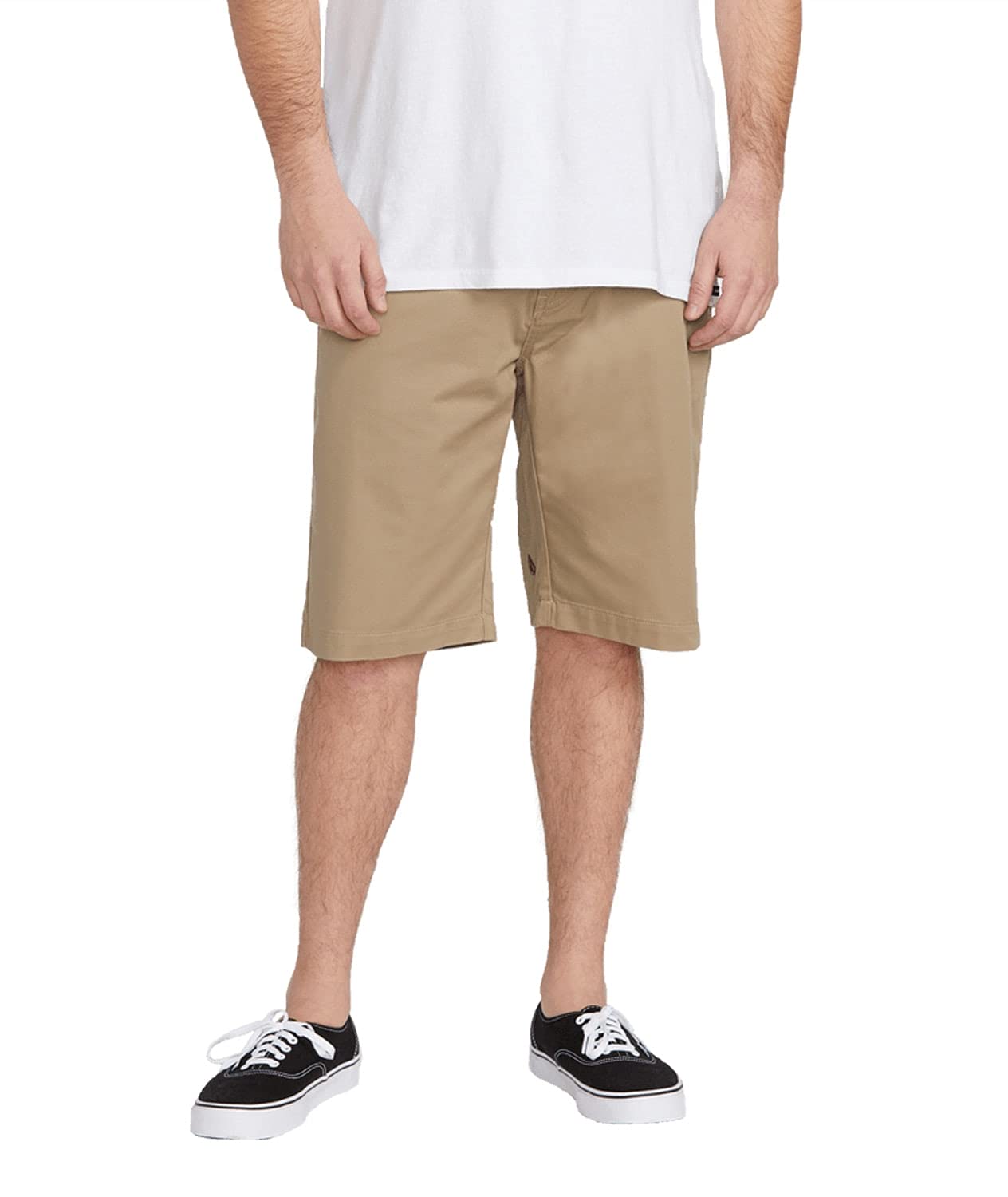 Volcom Men's Vmonty Chino Shorts, Khaki, 30