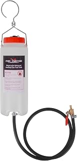 Motorcycle Auxiliary Fuel Tank (1L with Vent) Gas Tank for Small Engine Work and Carburetor Tuning