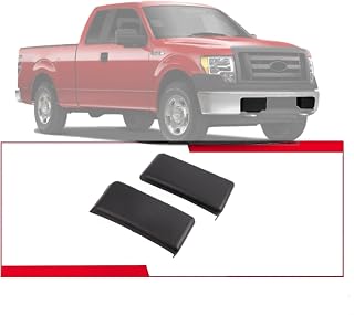 Bumper Guard Pad Compatible With Ford 2009-2014 F150 Front Bumper Cover Trim Compatible With Ford 2009-2014 F-150 Front Bumper Pad Insert Bumper Cap Set (Left &amp; Rright)