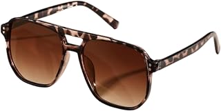 Retro TAC Polarized Aviator Sunglasses TR-90 Frame Women Men Trendy Sunnies Driving Anti-Glare UV400 Protection