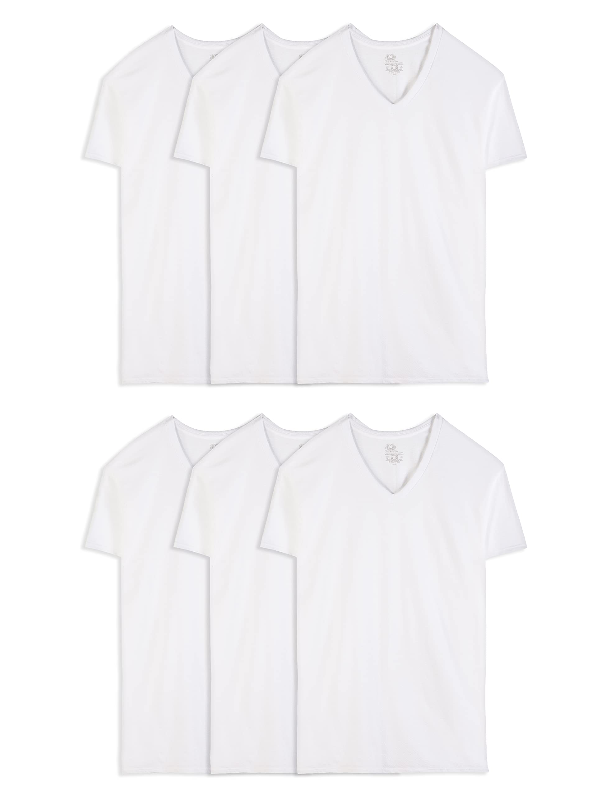 Fruit of the Loom Men's Vest White white S