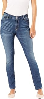 Levi Strauss Signature Gold Women's '03 Essential Mid Rise Straight Jeans