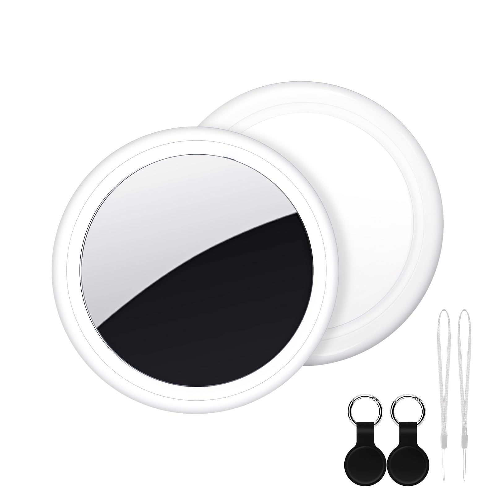 Air Tracker Tag 2 Pack [Apple MFi Certified] with Find My(iOS Only) | Key Finder