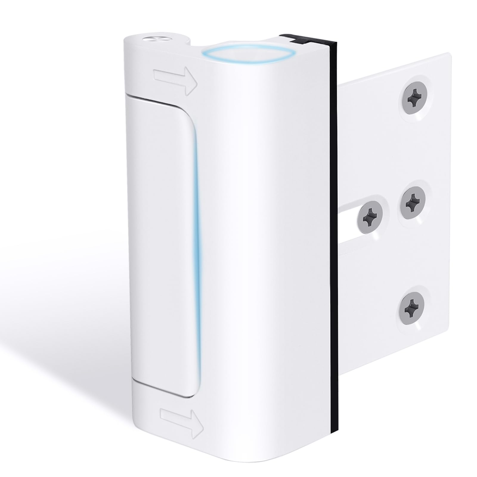 1 Pack Door Reinforcement Lock, Home Security Door Lock, Child Proof, White | Do