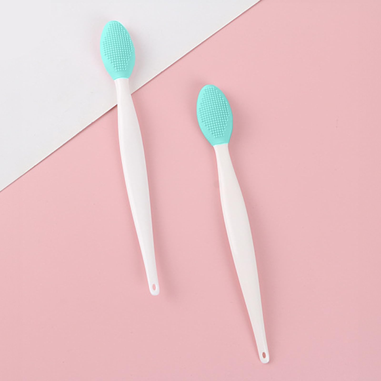 Double Sided Silicone Facial Cleansing Brush, Blackhead Remover Exfoliating Tool