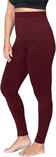 SHAPERMINT High Waisted Tummy Control Compression Leggings for Women - Petite to Plus Size Womens Leggings Non See Through