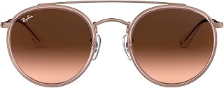 Ray-Ban RB3647N Double Bridge Round Sunglasses