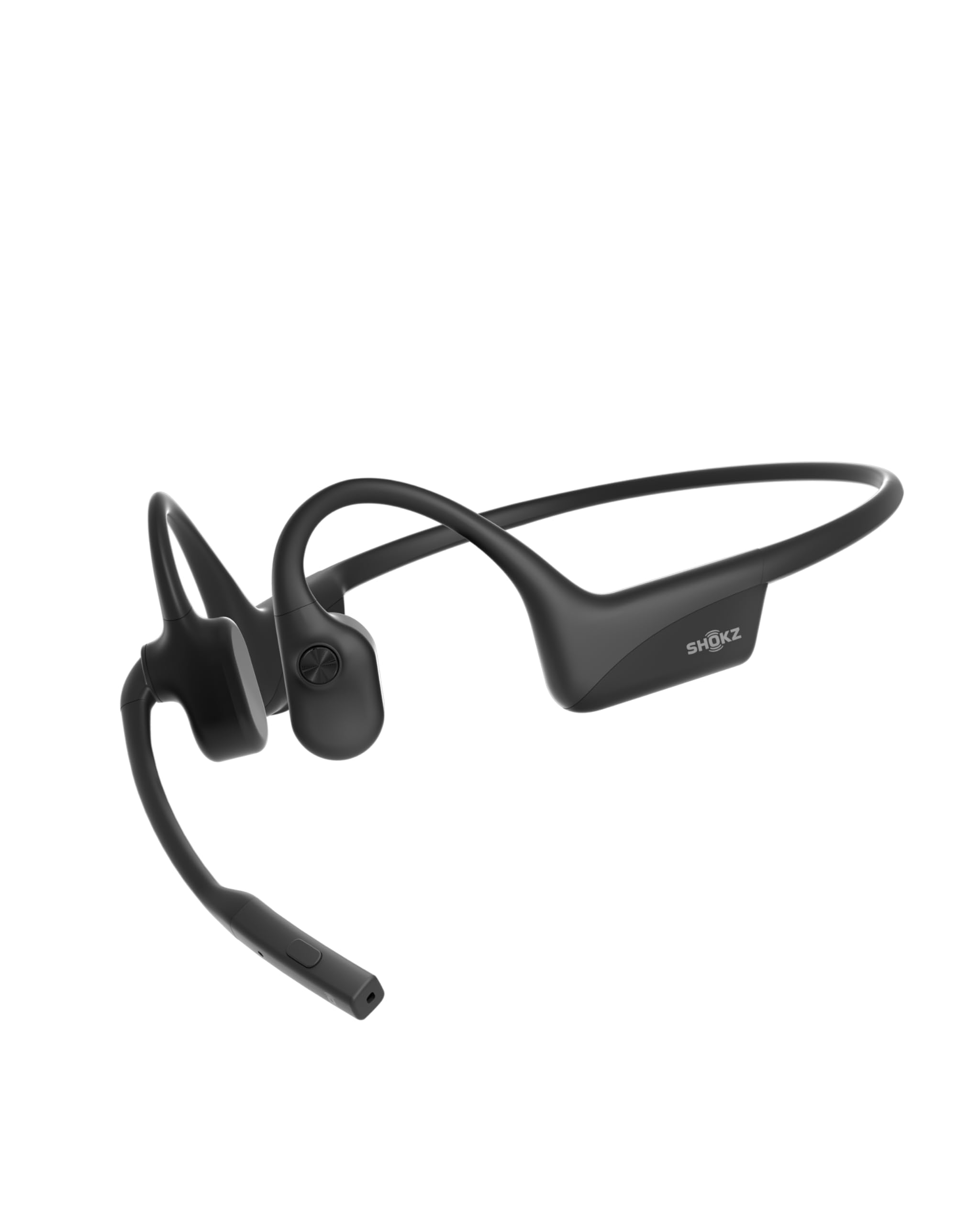 SHOKZ OpenComm2 Open-Ear Bluetooth Headset, Noise-Canceling Mic | Bone Conductio
