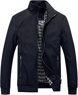 YOUTHUP Men's Bomber Jacket, Regular Fit