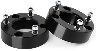 JiiinMiiin 2.5 inch Front Leveling Lift Kits Compatible with 2004-2024 Ford F150 2WD 4WD, 2.5" Raise Strut Spacers, Black