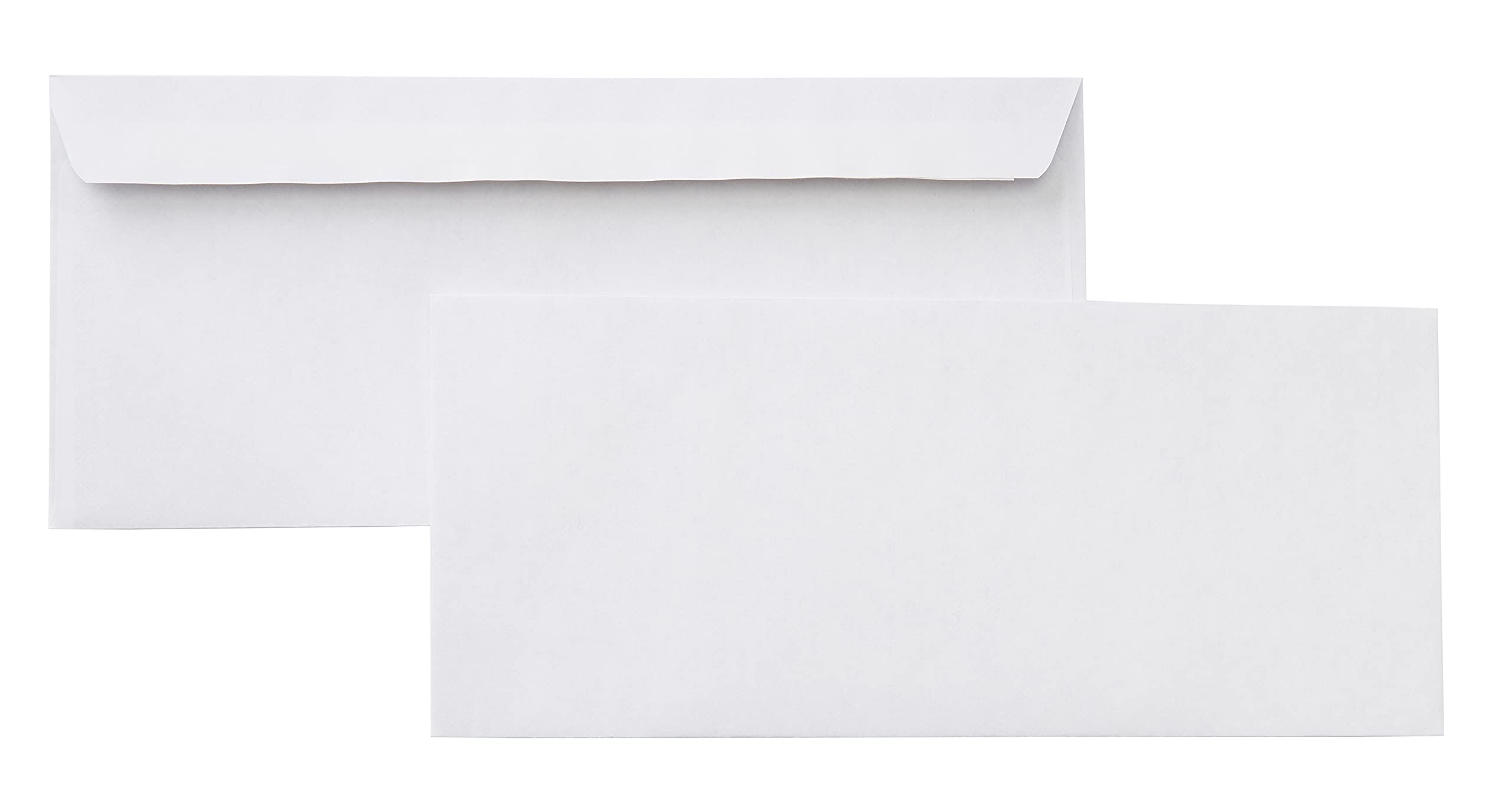 Amazon Basics #10 Security-Tinted Self-Seal Business Envelopes for Documents, Pr