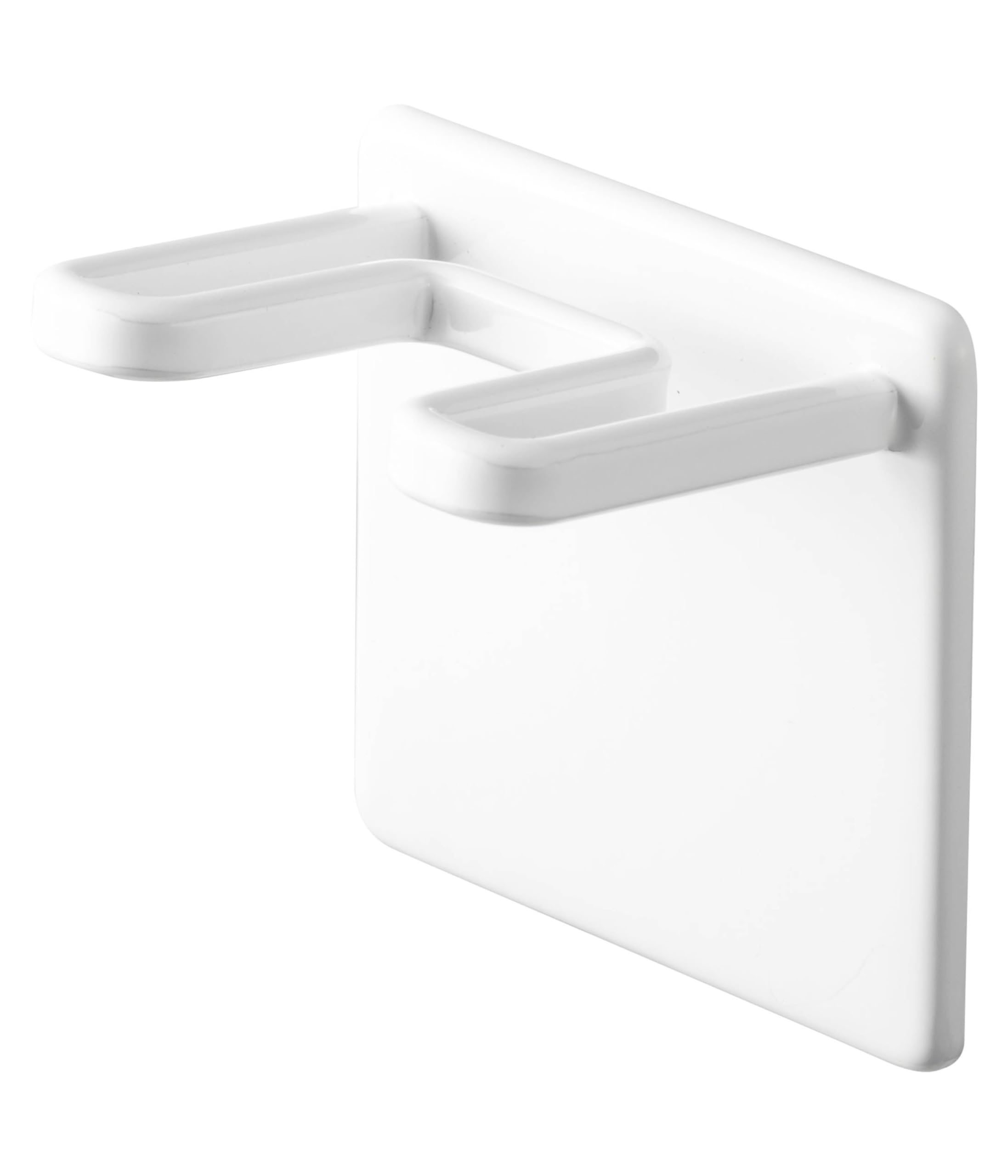 Yamazaki 4714 Magnetic Bathroom Shaver Holder, White, Approx. W 2.0 x D 1.6 x H 