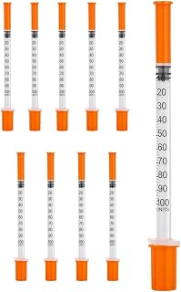 30 Pack RecPhysical 1ml 30G 8mm Individually Packed, Multi-Purpose Measuring Tool