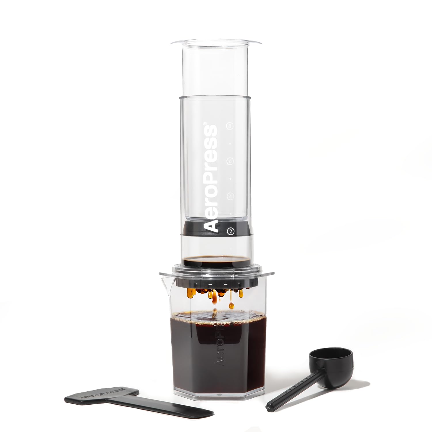 AeroPress Clear XL French Press - Large All-in-One - Espresso Style Manual Coffe