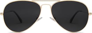 SOJOS Classic Aviator Polarized Sunglasses for Men Women Vintage Retro Style