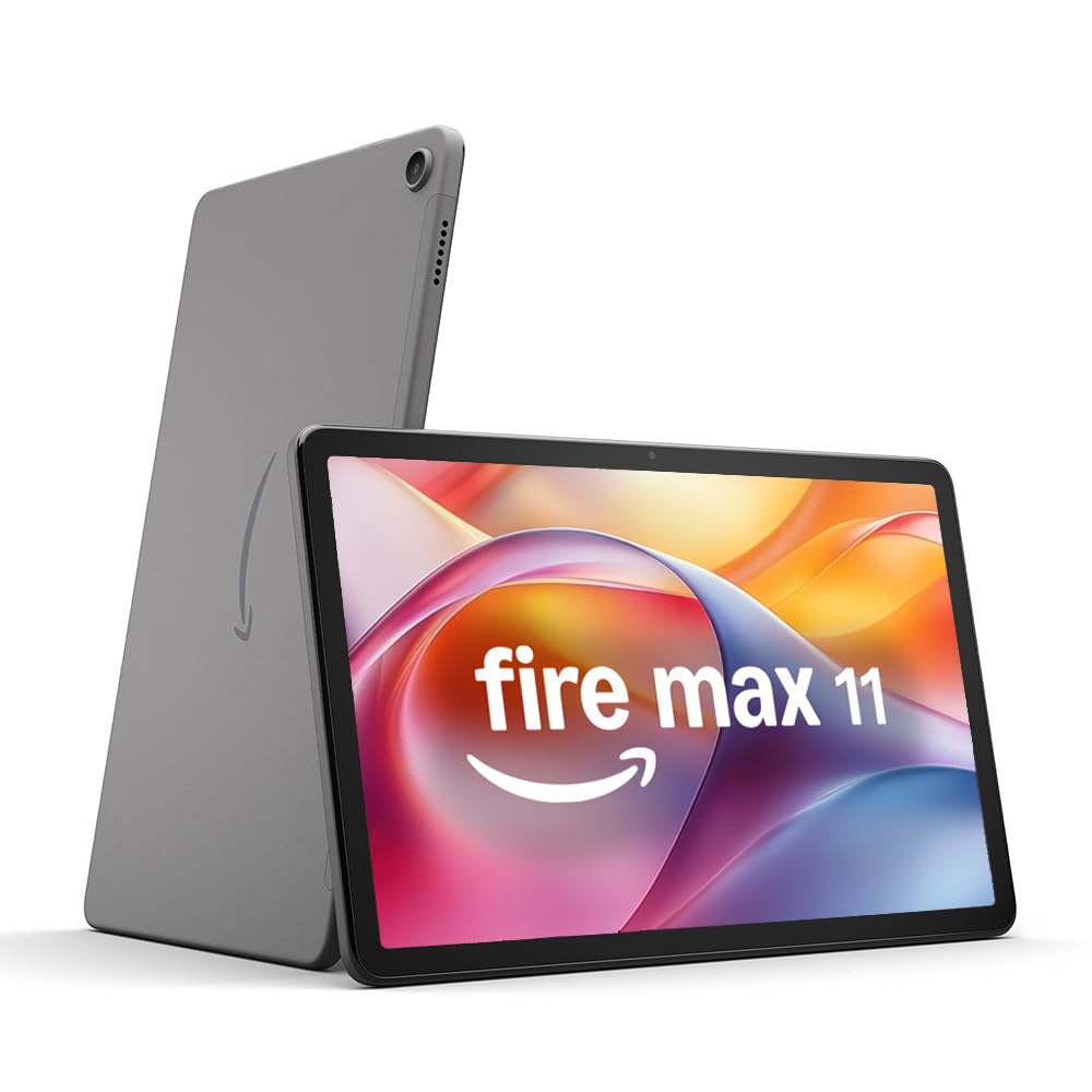 Amazon Fire Max 11 tablet (newest gen), our most powerful tablet yet, vivid 11" 