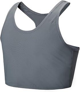 Idtswch Bust Binder for Transgender Binder Minus Half FTM Chest Binder Bra Compression