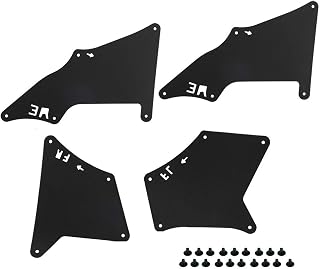 Splash Guard Fender Liner Shields with Clips | Compatible with 2003-2020 Toyota 4 Runner, 2007-2014 FJ Cruiser, 2010-2018 Lexus GX460, 2003-2009 Lexus GX470