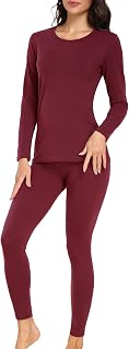 wirarpa Womens Thermal Underwear Long Johns Cotton