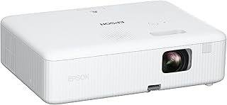 Epson EpiqVision Flex CO-W01 Portable Projector 3-Chip 3LCD Technology | 3000 Lumens of Color and White Brightness 300-Inches Display HDMI Port Built-in Speaker Home Theater and Work