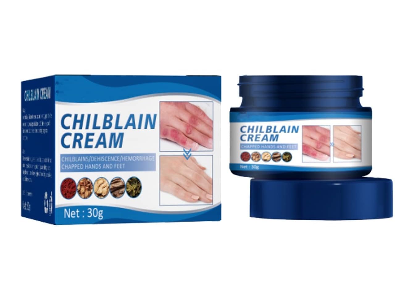 sjfscqr Anti-Cracking Frostbite Moisturiser Deep Nourishing,Cracks & Frostbite,C