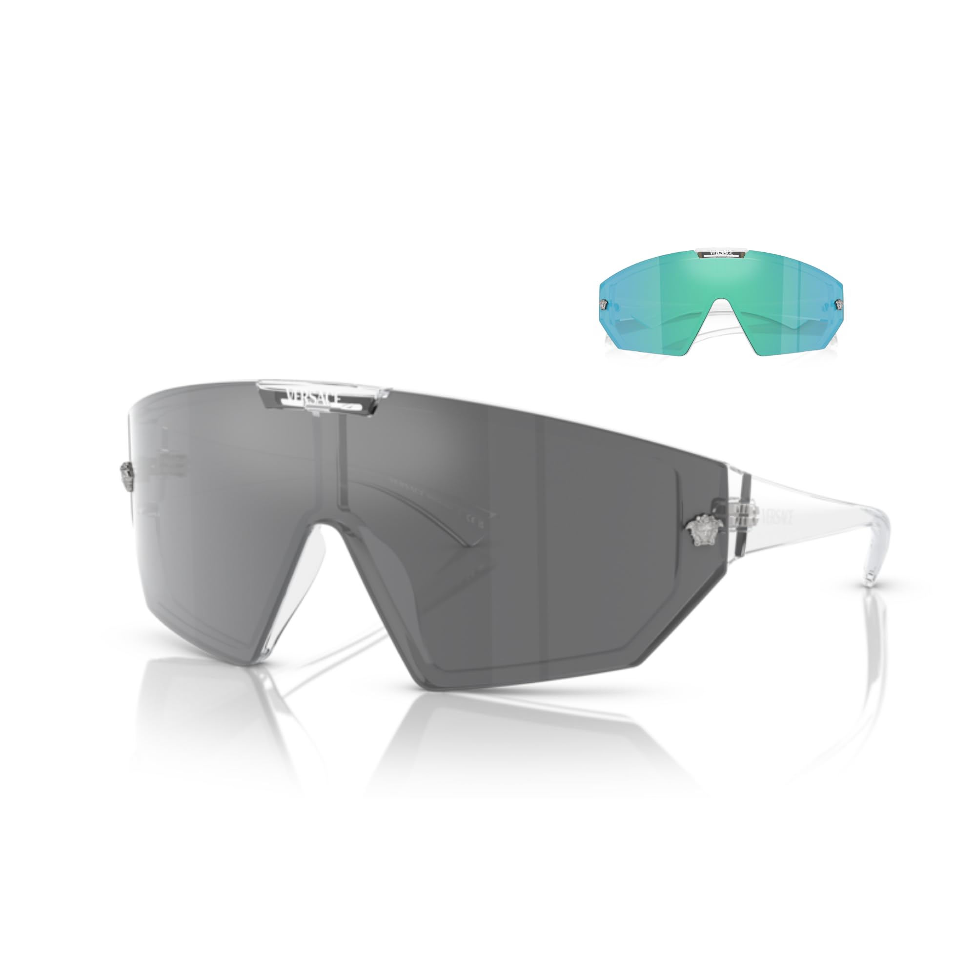 Versace VE4461 Shield Sunglasses for Men for Women