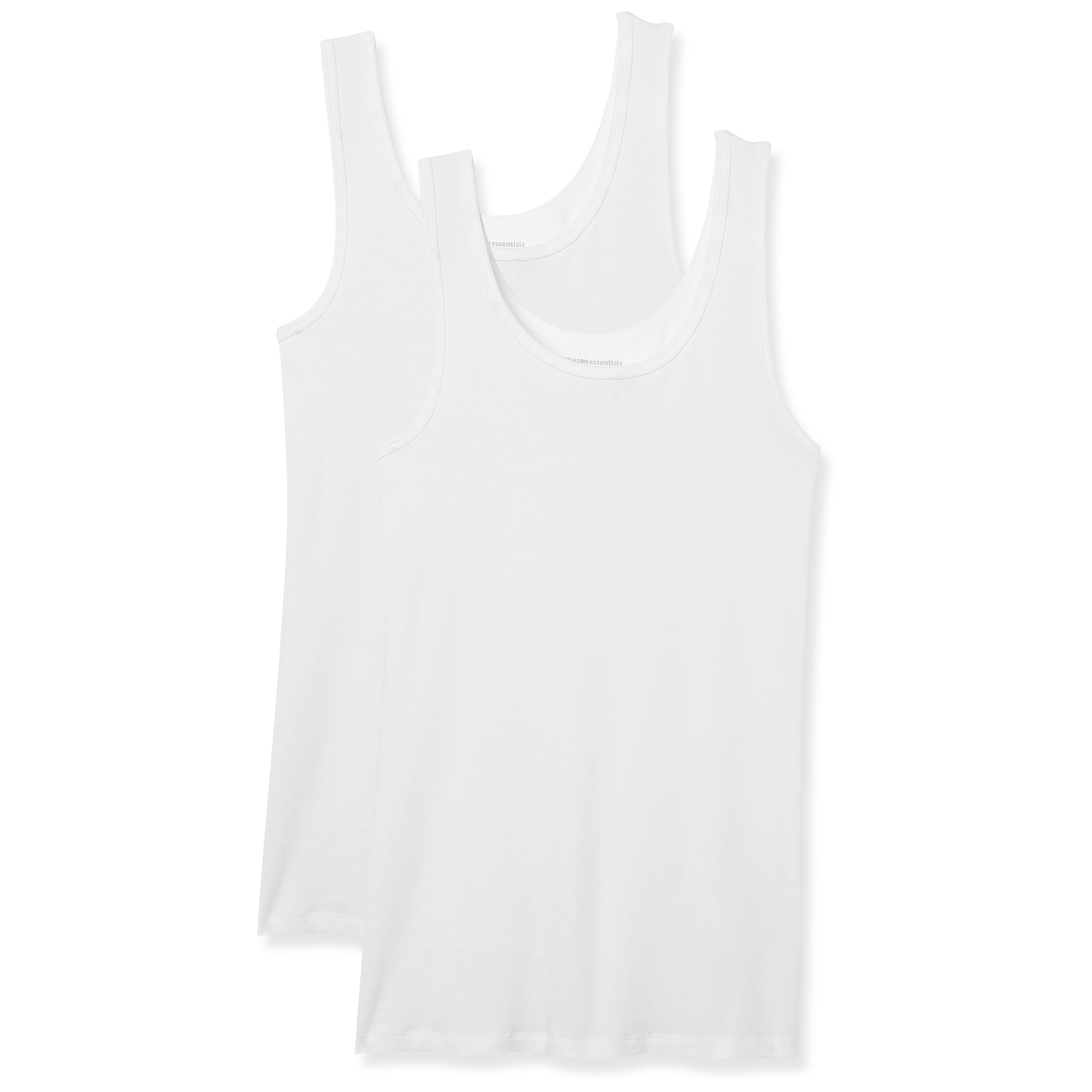 Amazon Essentials Damen Tank Top, Schmale Passform, Pack of 2