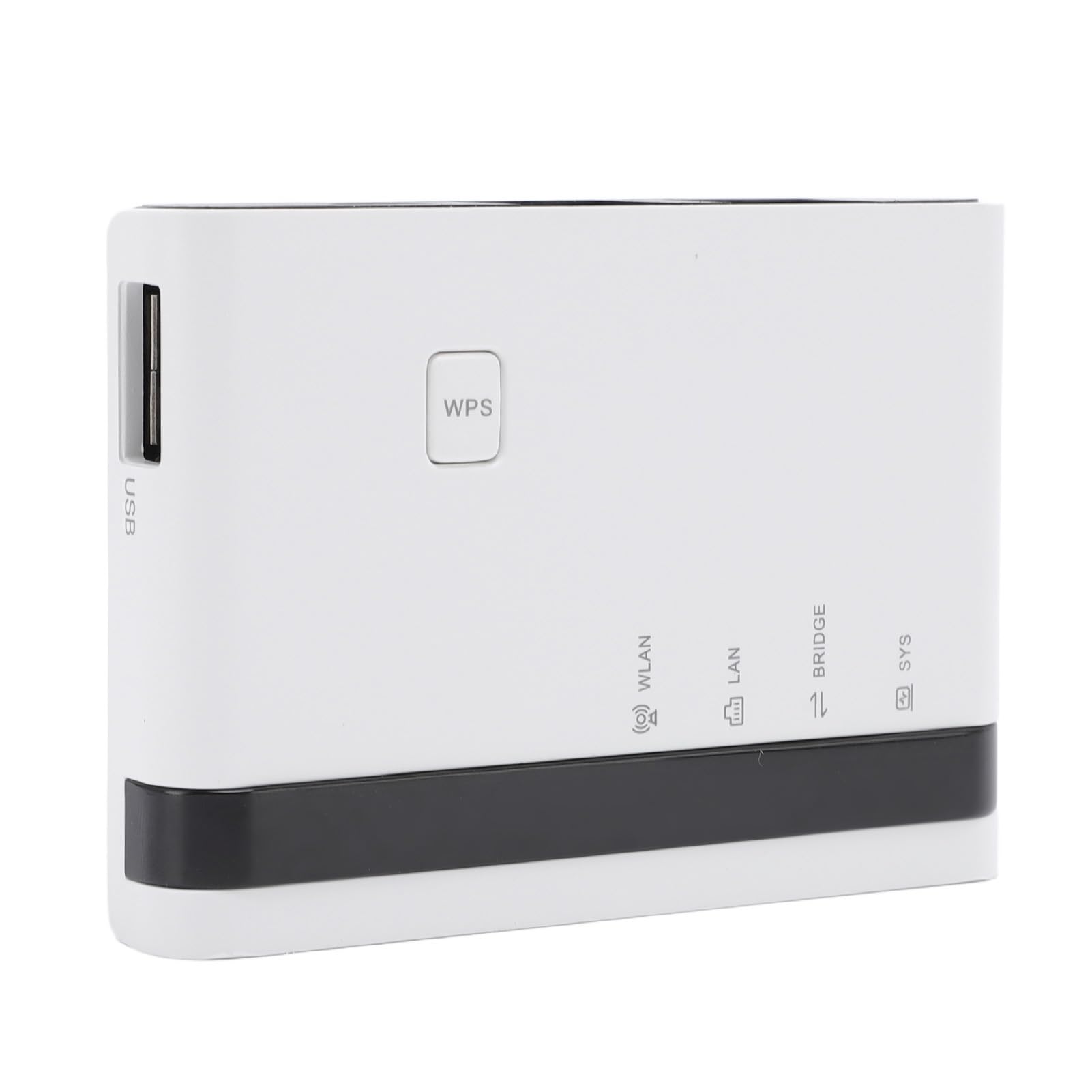 Wireless Print Server, USB Printer Sharing Hub with Multi Mode Support for LAN v