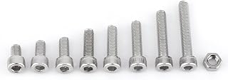 160pcs Assorted Stainless Steel Industrial Construction M5 Screw Bolts (Hex Nuts)