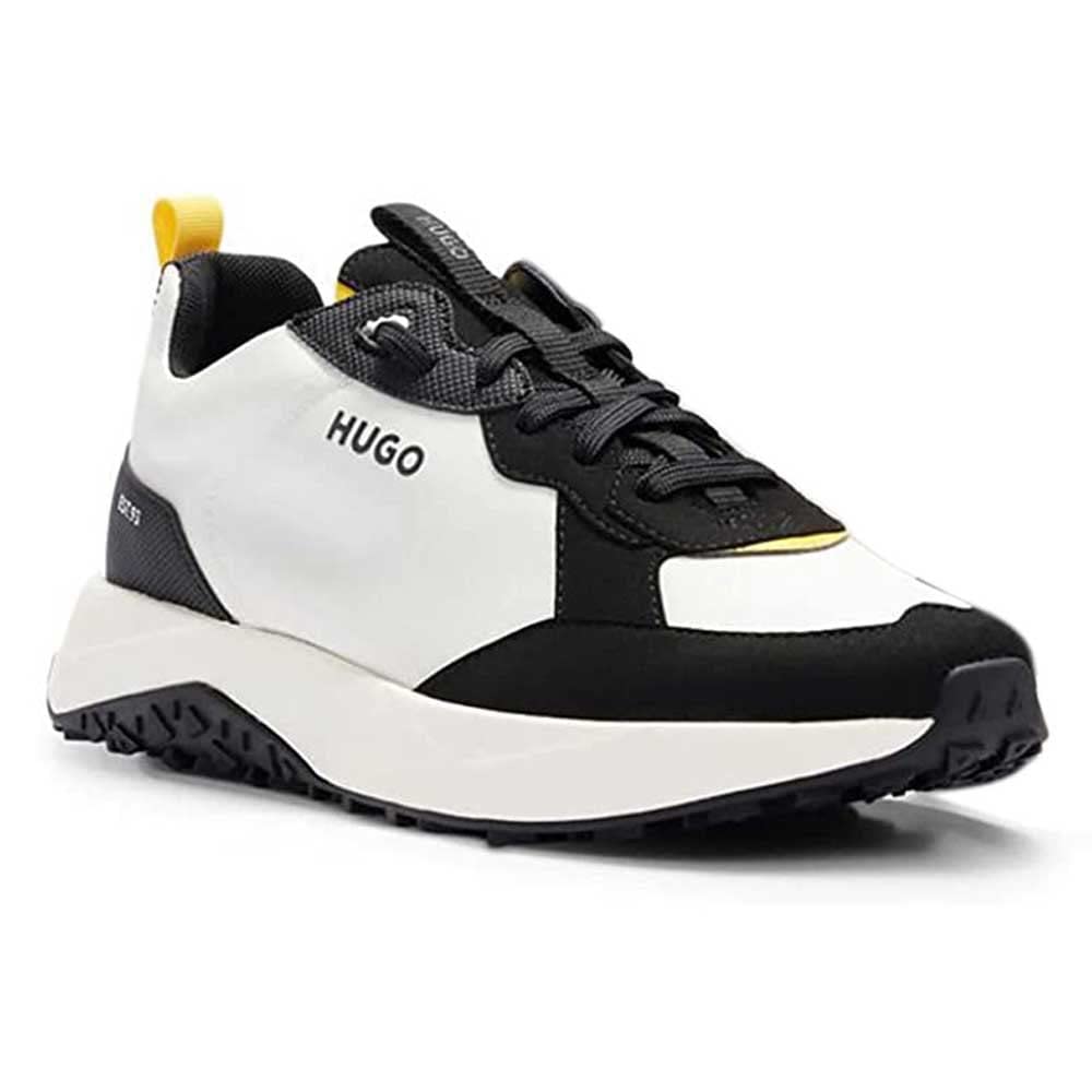 HUGO Men's Running Style Trainers in Mix of Materials
