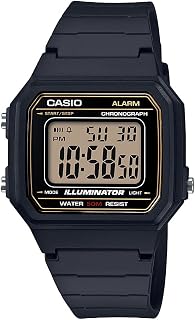 Casio W217H Series | Men’s Digital Watch | 50M WR | 1/100 Second Stopwatch | LED Backlight | Countdown Timer | 100 SEC Chronograph | Daily Alarm | Hourly Time Signal | 7 Year Battery