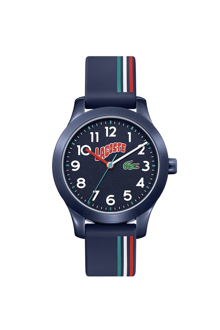 Lacoste Montre à Mouvement à Quartz Trois Aiguilles pour Enfants Collection LACO