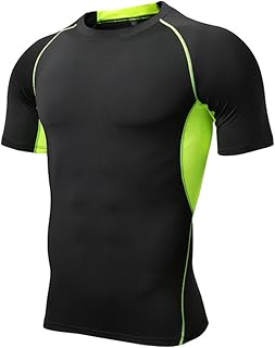Sports T-Shirt, Men's Short-Sleeved T-Shirt, Quick Drying Clothing for Football Running Gym T-Shirt Breathable and Comfortable Sports Clothing Man T-Shirt