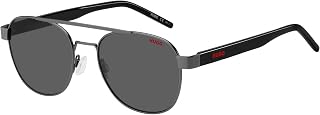 Hugo Boss Hg 1196/s R80/IR MT Dark Ruth Sunglasses Men's Metal, Standard, 54