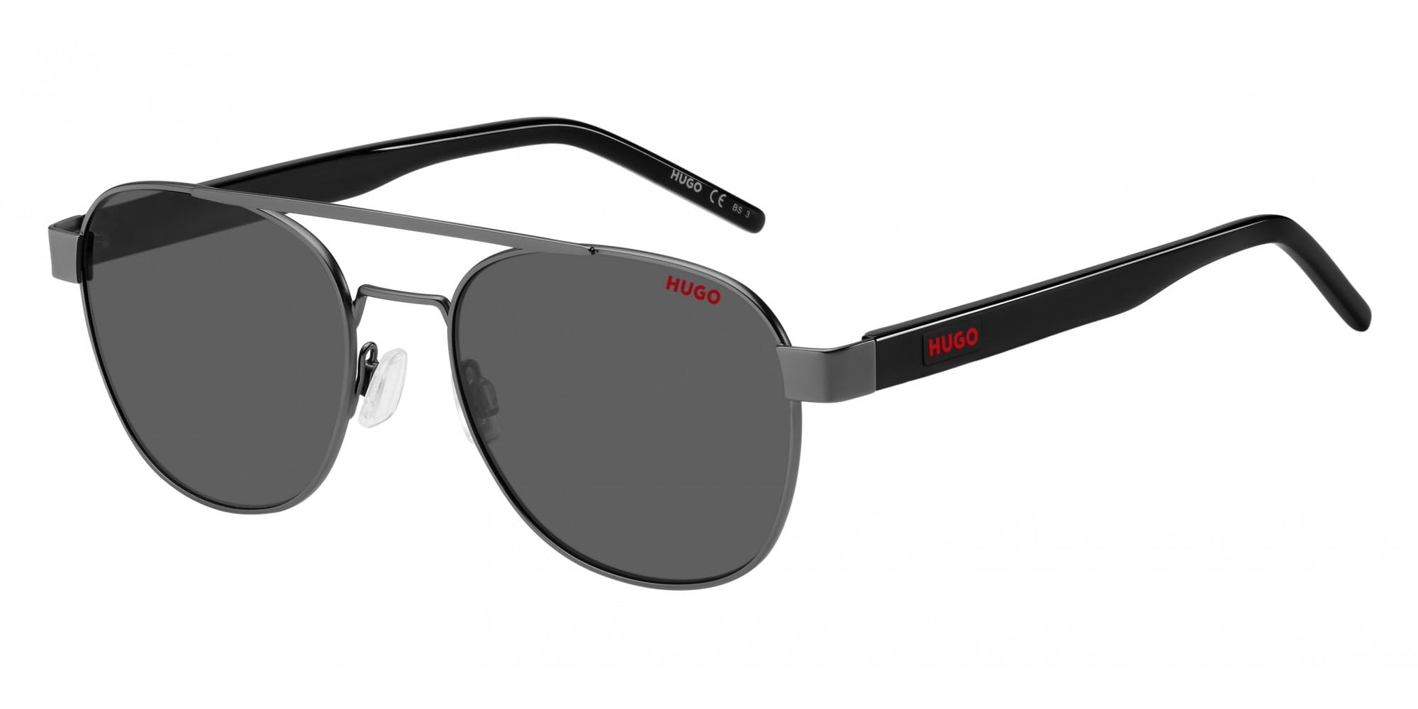 Hugo Boss Hg 1196/s R80/IR MT Dark Ruth Sunglasses Men's Metal, Standard, 54