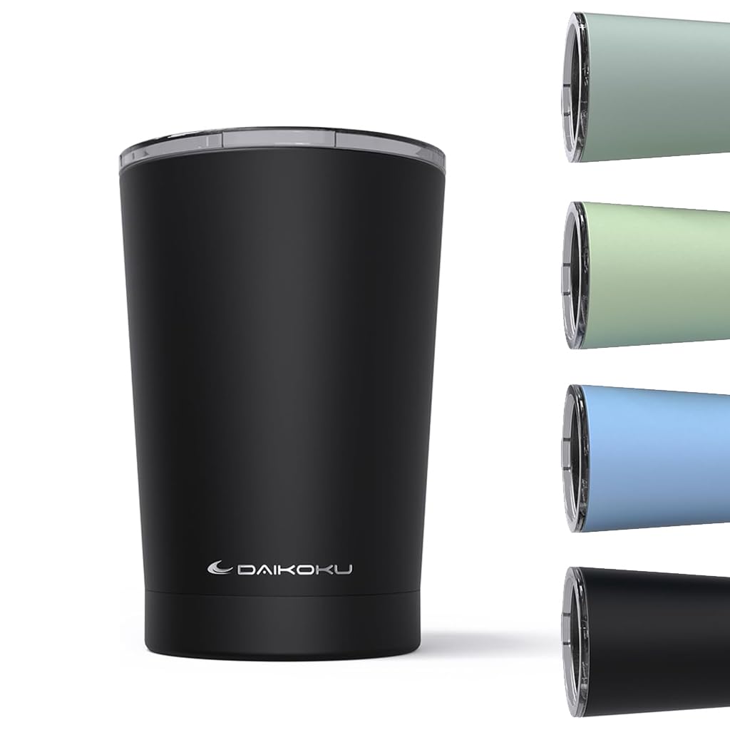 Daikoku Insulated Coffee Tumbler 330ml Stainless Steel | Travel Mug with Airtigh