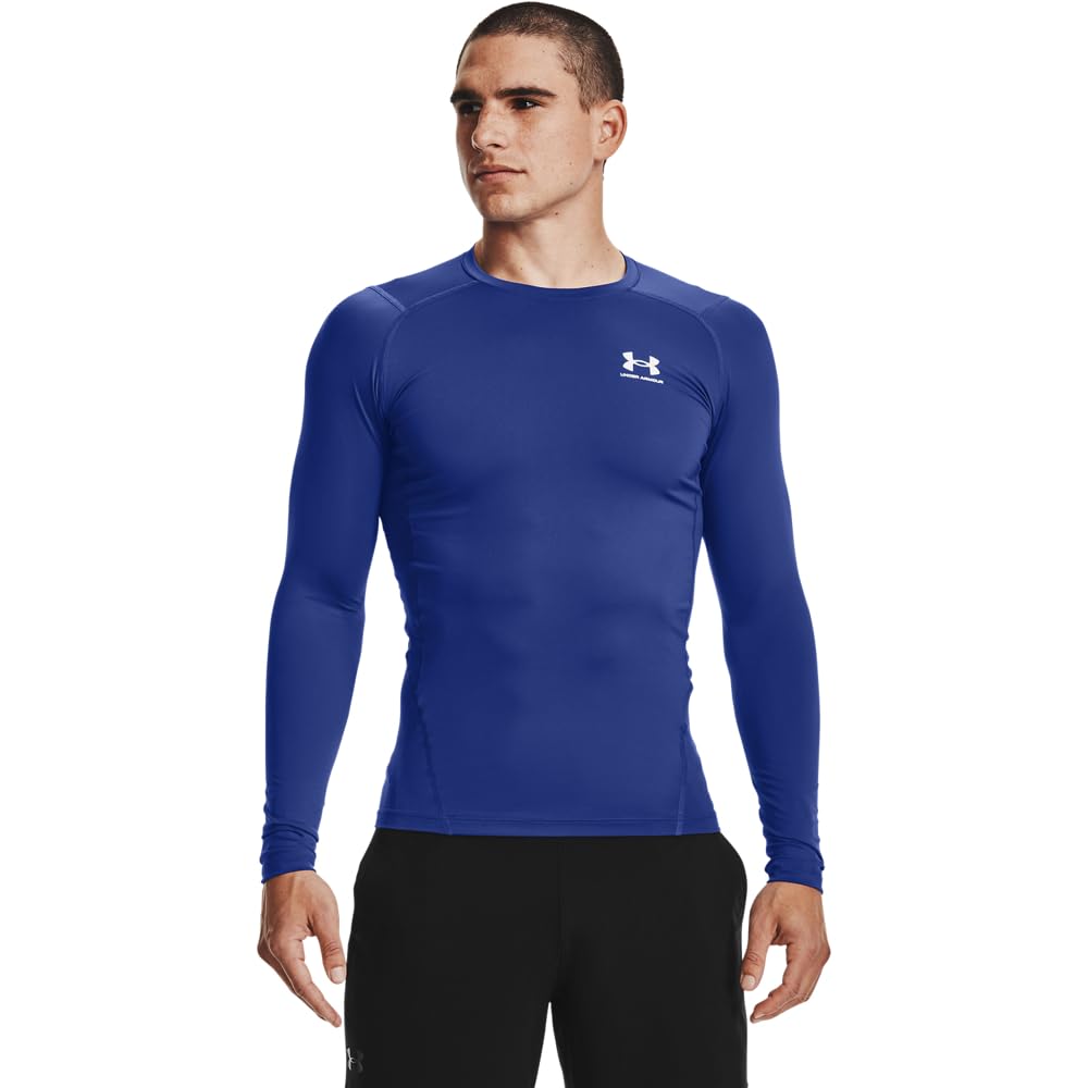 Under Armour UA HG Armour Comp Ls Long Sleeve T-Shirt Odour Proof Sportswear for