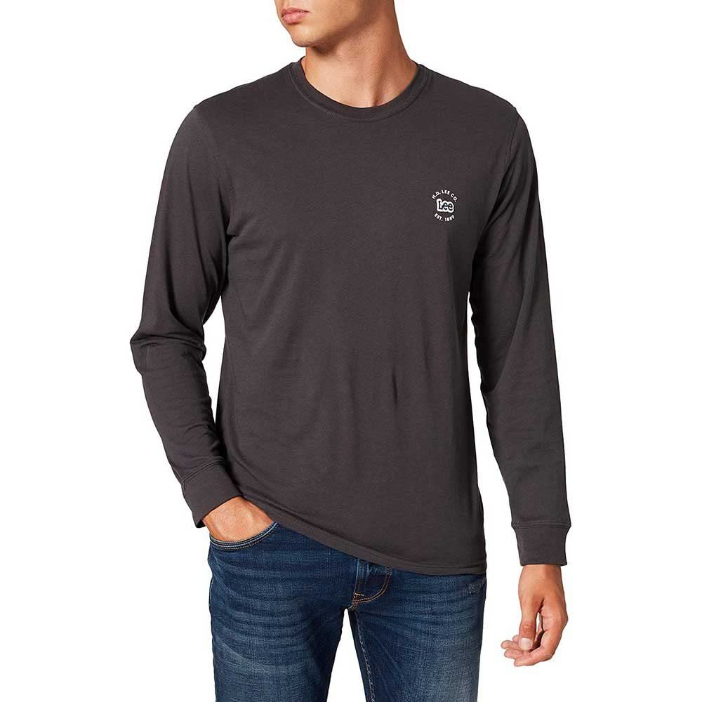 Lee - Men's T-Shirt - Regular Fit - LS Patch Logo Tee - Glazed Ginger