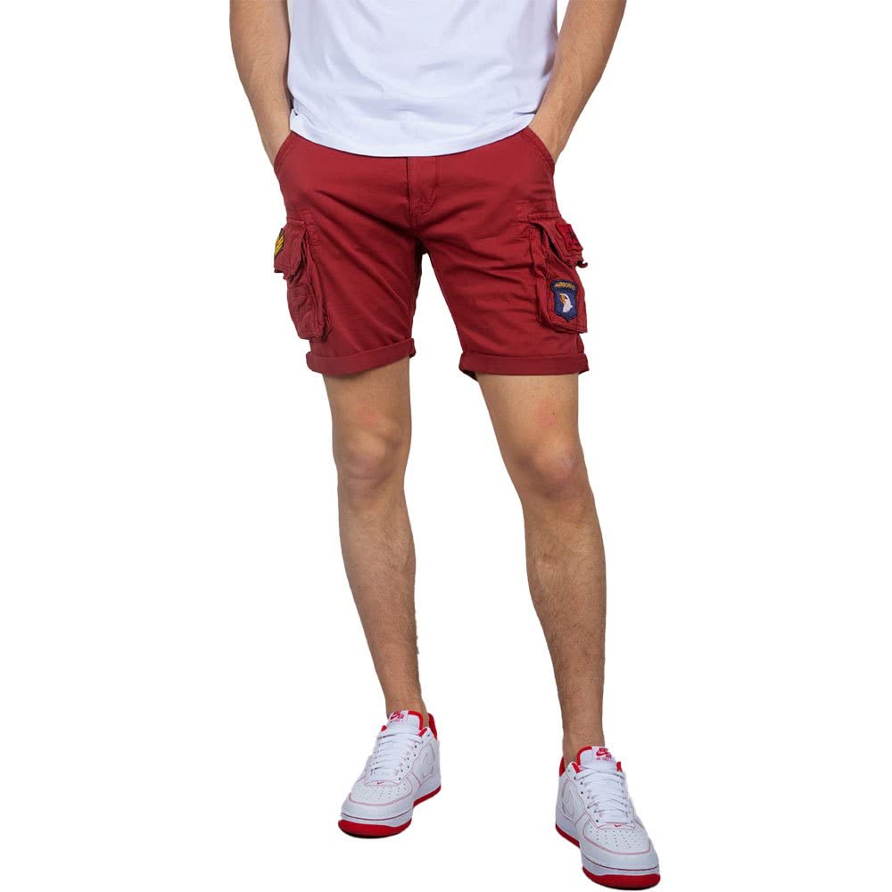 ALPHA INDUSTRIES Men's Shorts with Patch